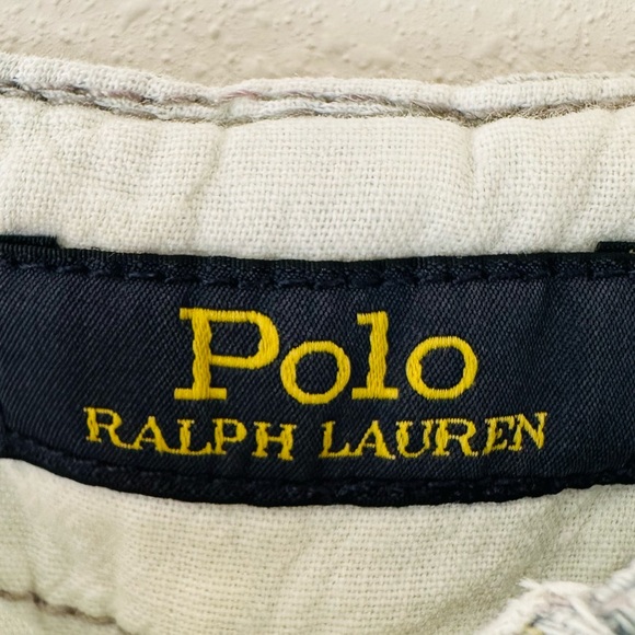 New Ralph Lauren High Rise Tapered Blue Tie Belt Ankle Cotton Denim Jeans Pants - Picture 15 of 16